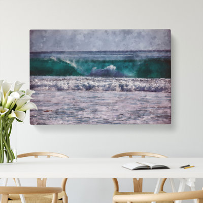 Ocean Wave - Wrapped Canvas Painting