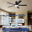 Ventilateur de plafond encastré encastré à DEL à profil bas avec pales 52 pouces Homeflush Mordern Bauhaus-1965169205-1965169214