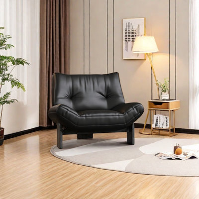 Fauteuil confortable avec structure en bois de frêne blanc