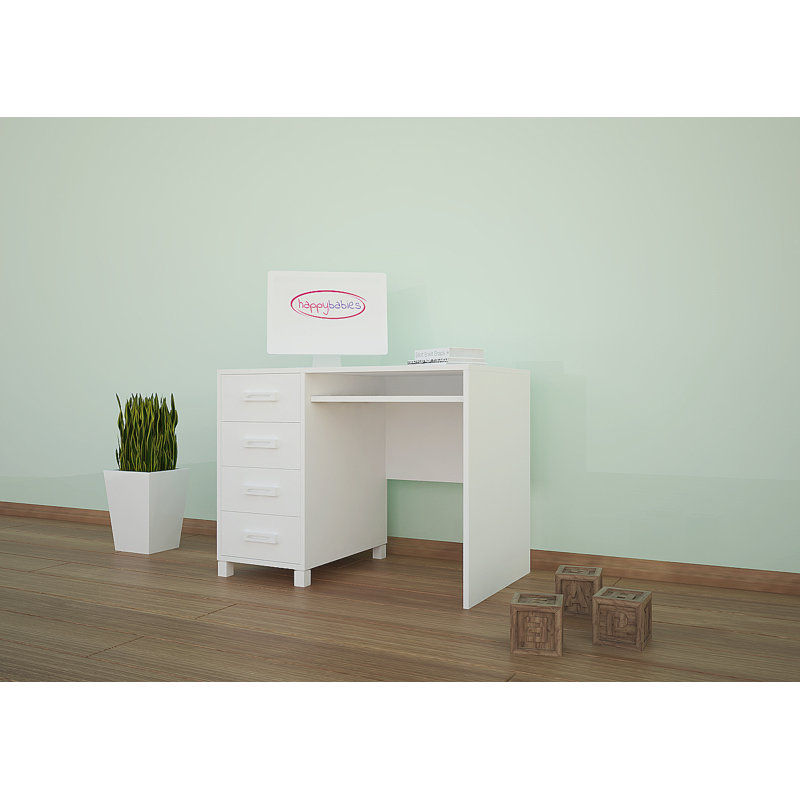 100cm Writing Desk, White