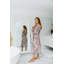 100% Cotton Mid-Calf Bathrobe with Pockets-75051832