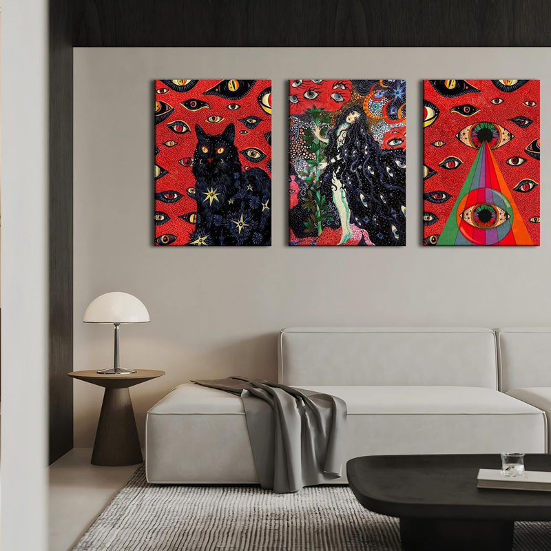 3 Piece Wrapped Canvas Print, 40 cm H x 30 cm W