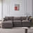 105" Modular Sectional Couch-172805867