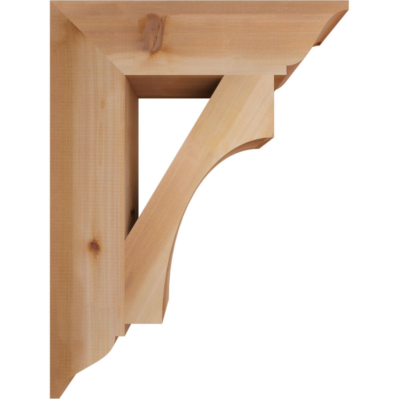 Support traditionnel Westlake, Cèdre rouge de l'Ouest, Lisse, H 32 po x l 5,5 po x P 24 po