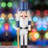 Christmas Baseball Player Nutcracker - Baseball Player With White Pin Stripe Uniform And Bat Holiday Decor Nutcracker