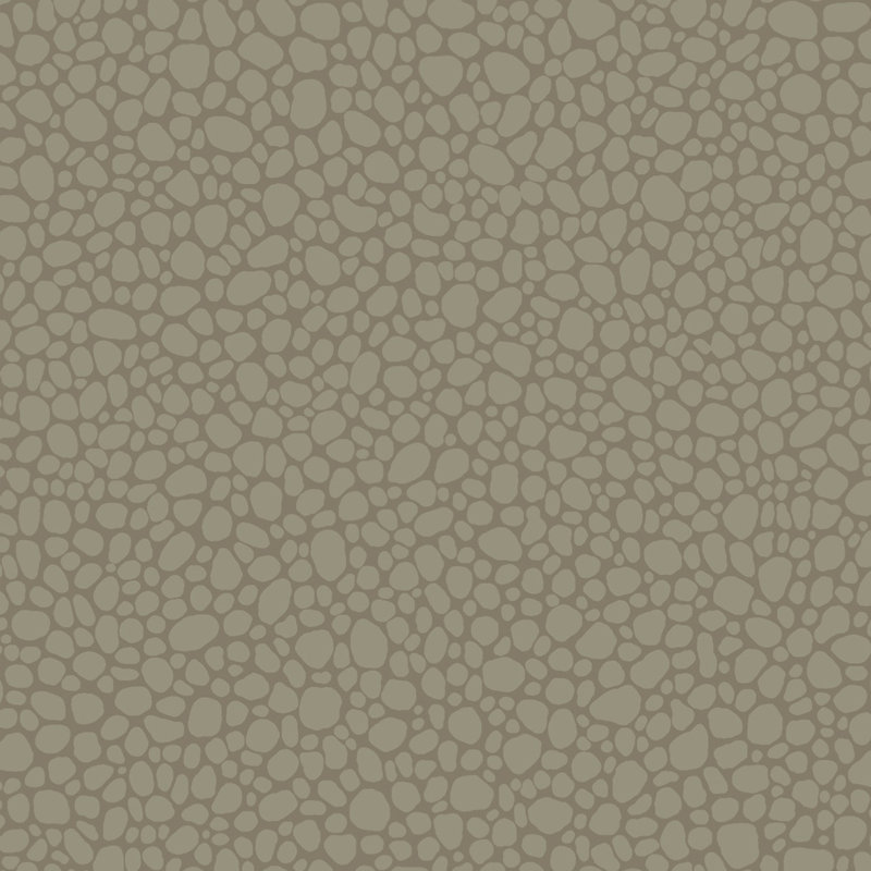 Landscape Plains Pebble Stone Wallpaper Roll, Dark Linen