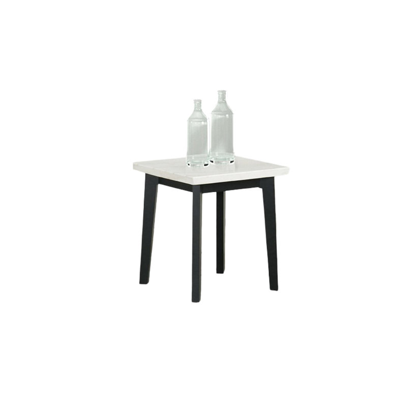 Contemporary Style Square End Table