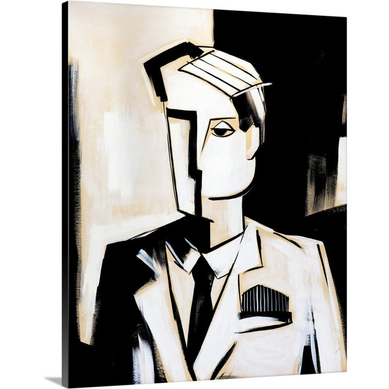 Reproduction d'art sur toile, Toile tendue, H 30 po x l 24 po x P 1,25 po
