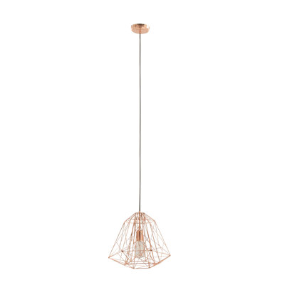 Ayelin 1 - Light Copper Single Pendant