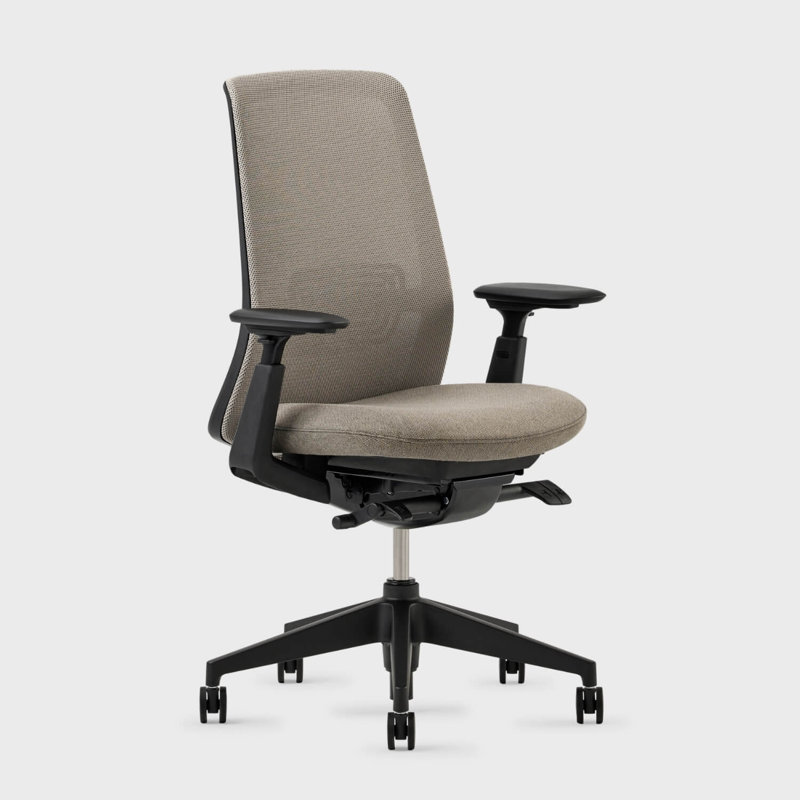 Haworth Soji Mesh Ergonomic Task Chair, Clay