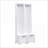 Coat Racks Set of 2, White French Retro 3-in-1 Hall Tree with Bench &amp; Drawers | MDF | Primary Living Space-364516143