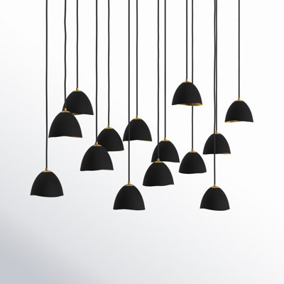 Cotter 14 - Light Dimmable Geometric Chandelier