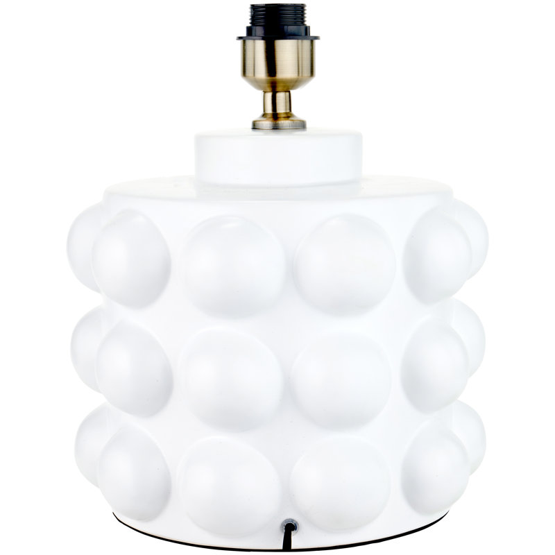 Serenity Ceramic Table Lamp, White