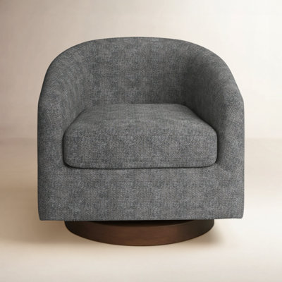 Bennett Swivel Barrel Chair