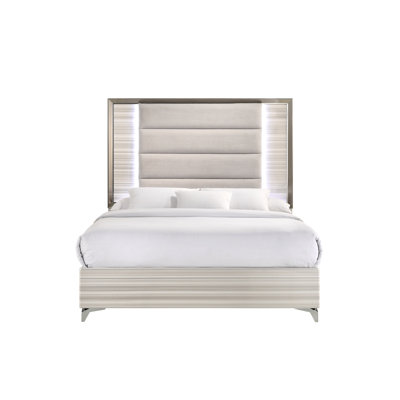 LIT ÉTOILE BLANC AVEC DEL