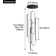 Laspisa 6 - Light LED Linear Chandelier