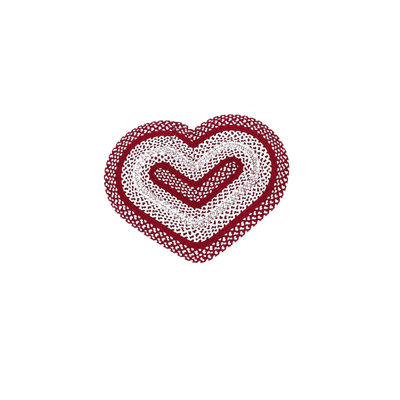 Braided Rug & Tabletop Collection Heart