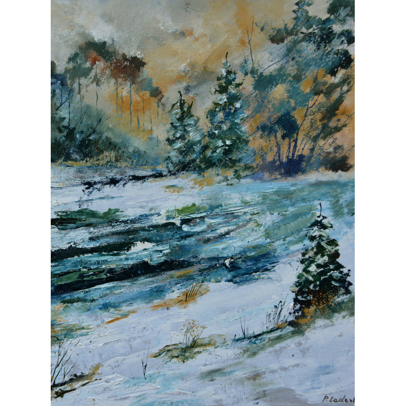 WINTER 8851902 Par Pol Ledent, H 31,25 po x l 25,25 po x P 0,875 po