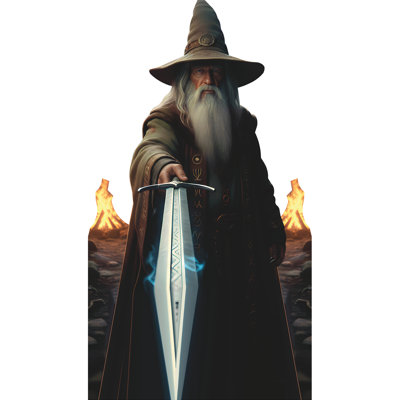 SP13624 Legend of Sword Link Wizard Dangerous To Go Alone Cardboard Cutout Standee Standup