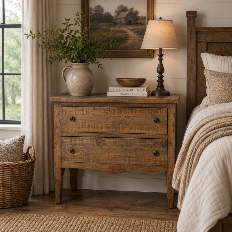 Solid Wood Accent Chest