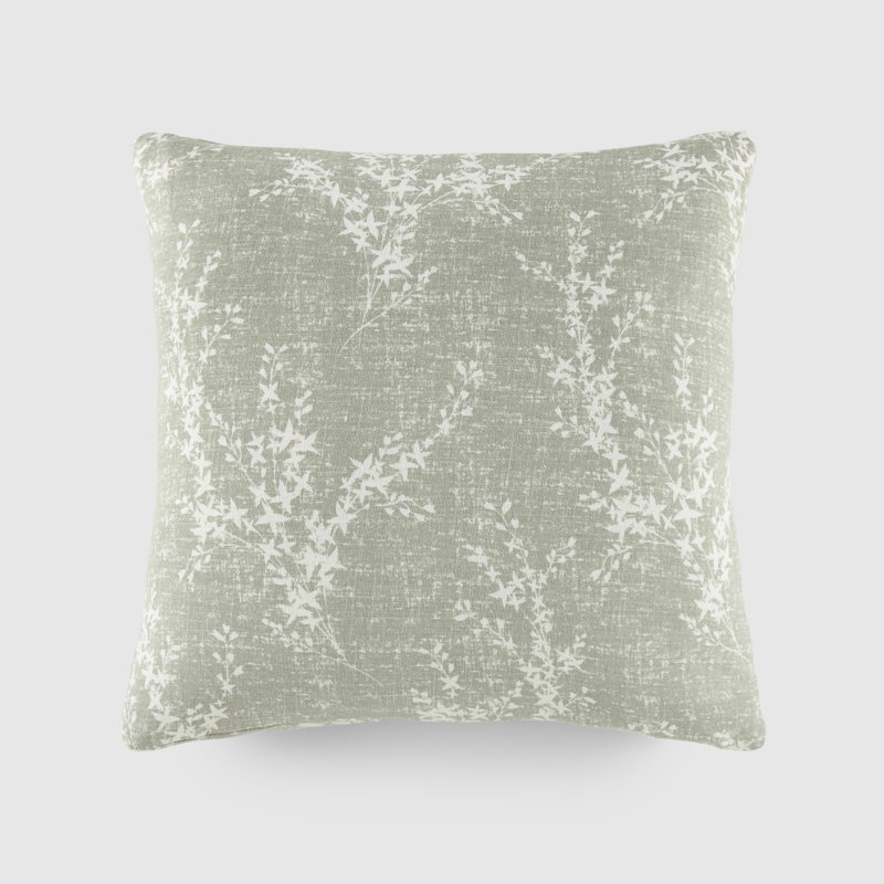Coussin décoratif en coton Elegant, Vert