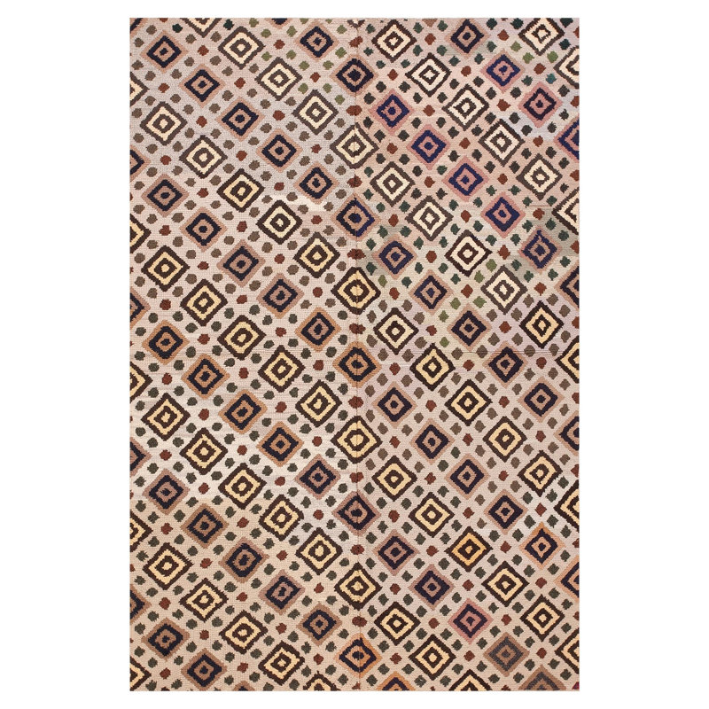 Mid-20th Century American Hooked Rug 5' 11" x 8' 6"