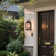 Black & Copper Vintage Outdoor Wall Lantern with Handle - Candle Bulb Design Exterior Lighting for Porch & Entryway