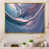 Toile encadrée flottante dorée