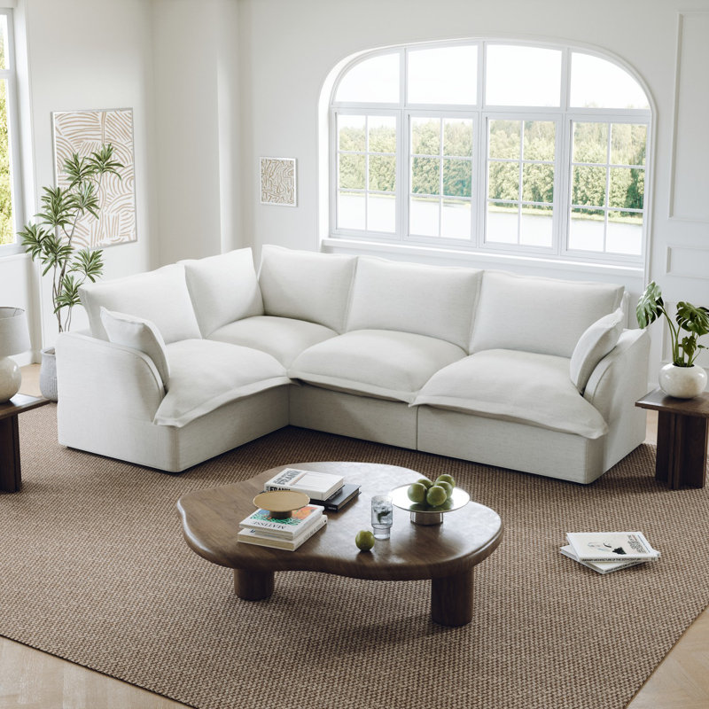 Canapé 114 po Cloud, H 36,5 po x l 114 po x P 82 po