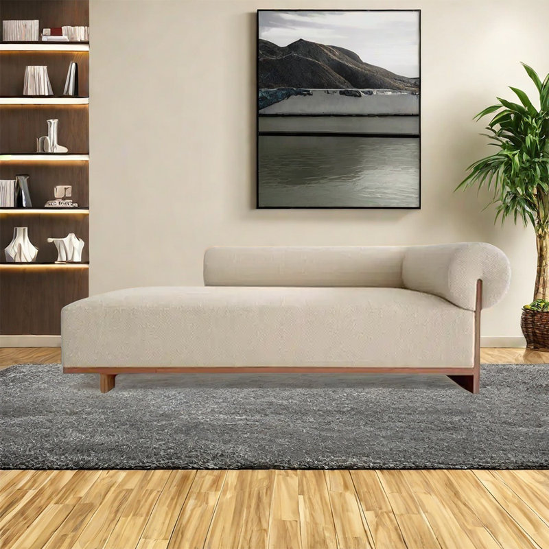 Casual pine chair, Right Hand Facing