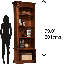 Executive Solid Wood Bookcase