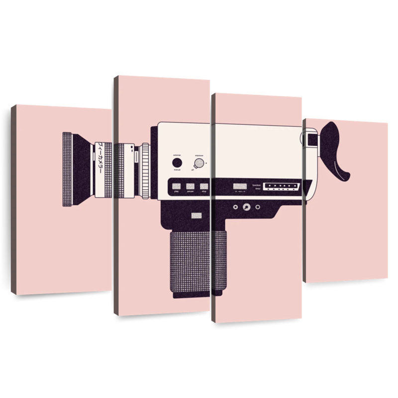 Caméra Senne Super 8, H 42 po x l 68 po