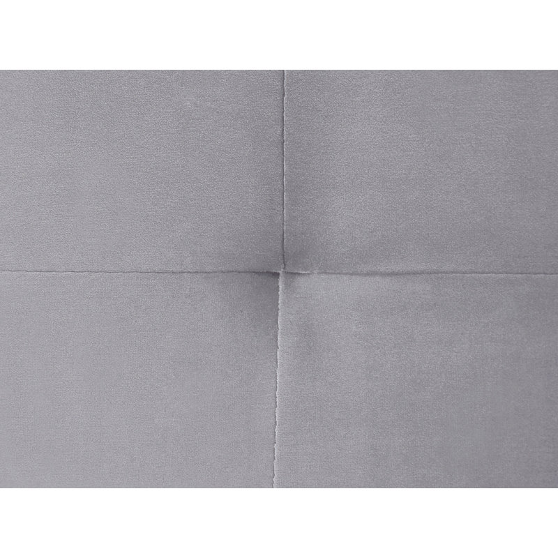 Ornelas 5 Seater Velvet Sofa & Chaise, Grey