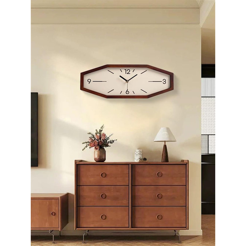 Wooden Retro Wall Clock