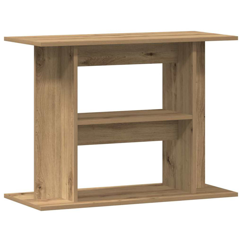 Cheryl Aquarium Stand, 60cm H x 80cm W x 35cm D, Oak Handcrafted