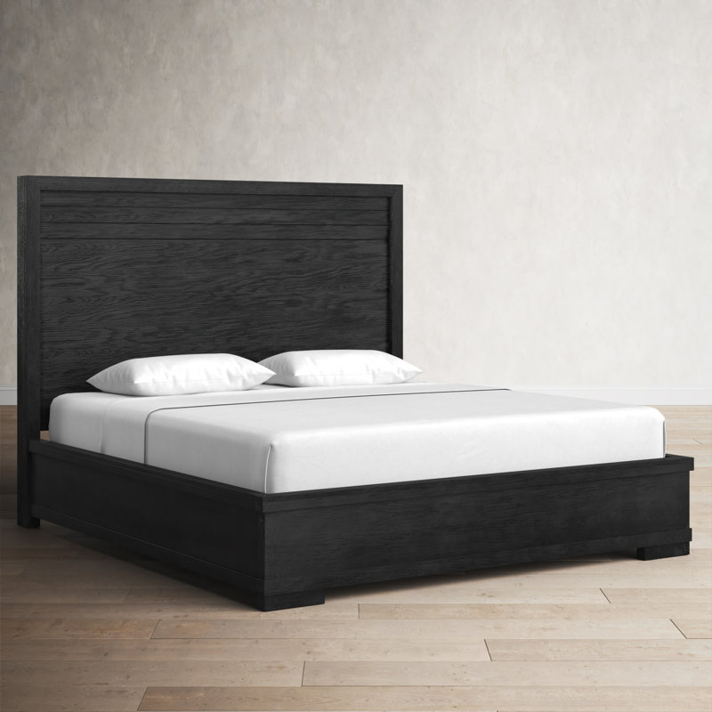 Appleton Panel Bed, Charred Oak, King