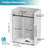 56–60" W X 76" H Double Sliding Shower Door 3/8”(10mm) Tempered Glass And Stainless Steel Hardware, Matte Black-123350099