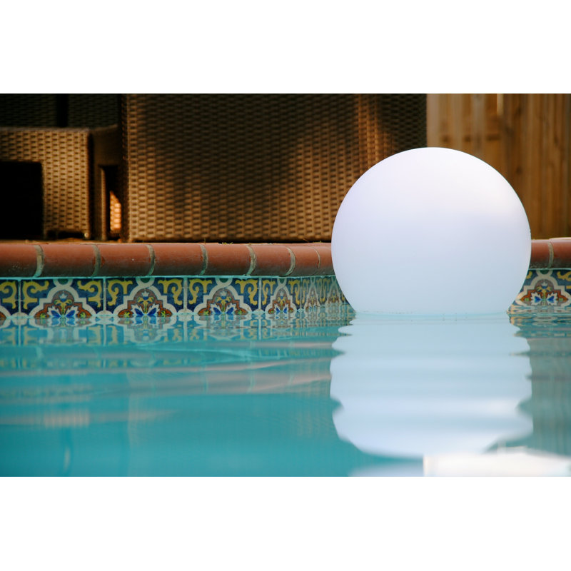 Lampe flottante sans fil Ballia, H 21,7 po x l 23,6 po x P 23,6 po