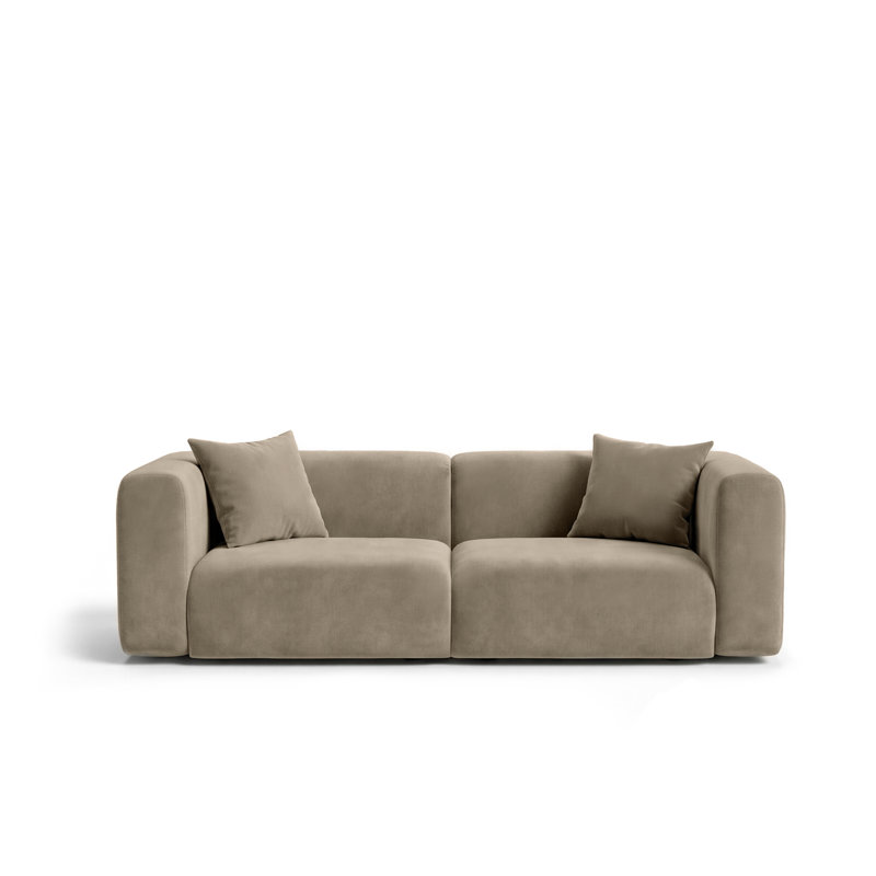 2 Seater Velvet Sofa