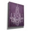 «Plum Chandelier Sketch 1» par Ethan Harper, art mural sur toile-916956397