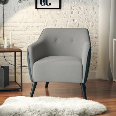 Diandra Upholstered Chenille Armchair