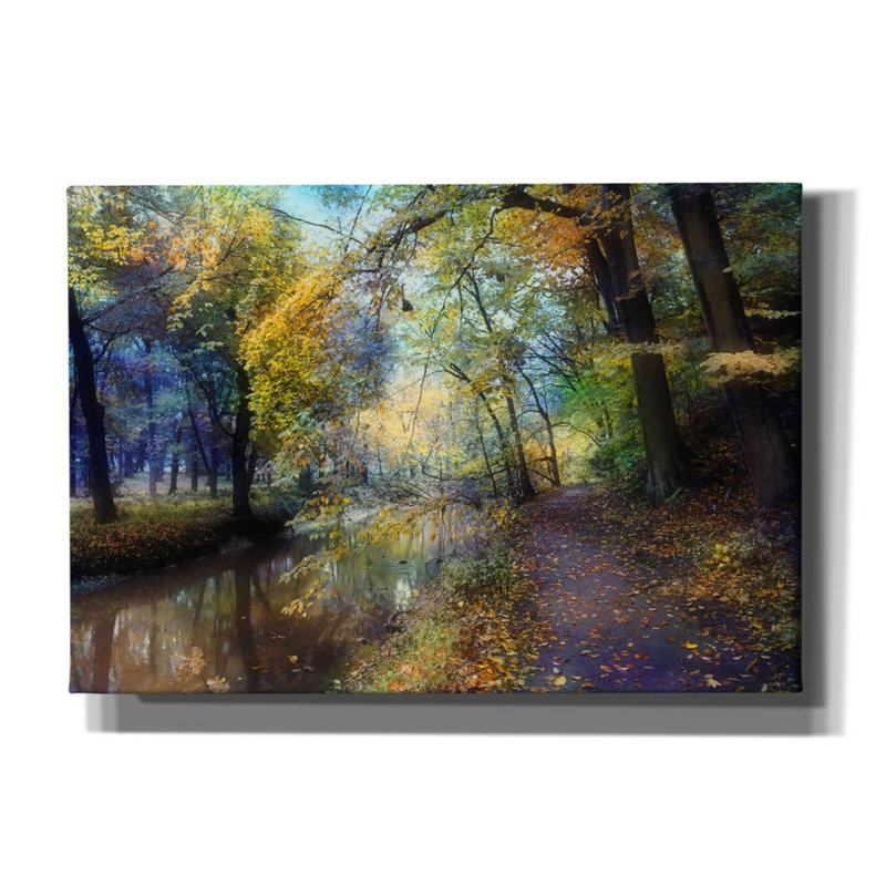 Epic Graffiti «Autumn Walk» par John Rivera, H 18 po x l 26 po x P 0,75 po