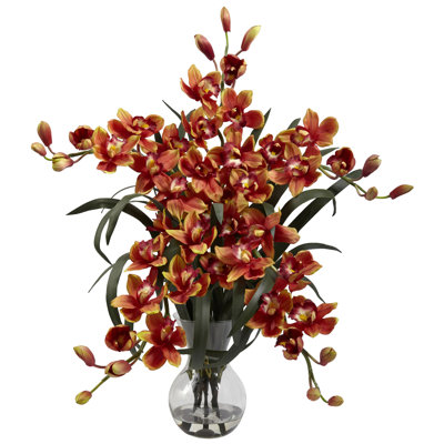 Orchids Arrangement in Vase
