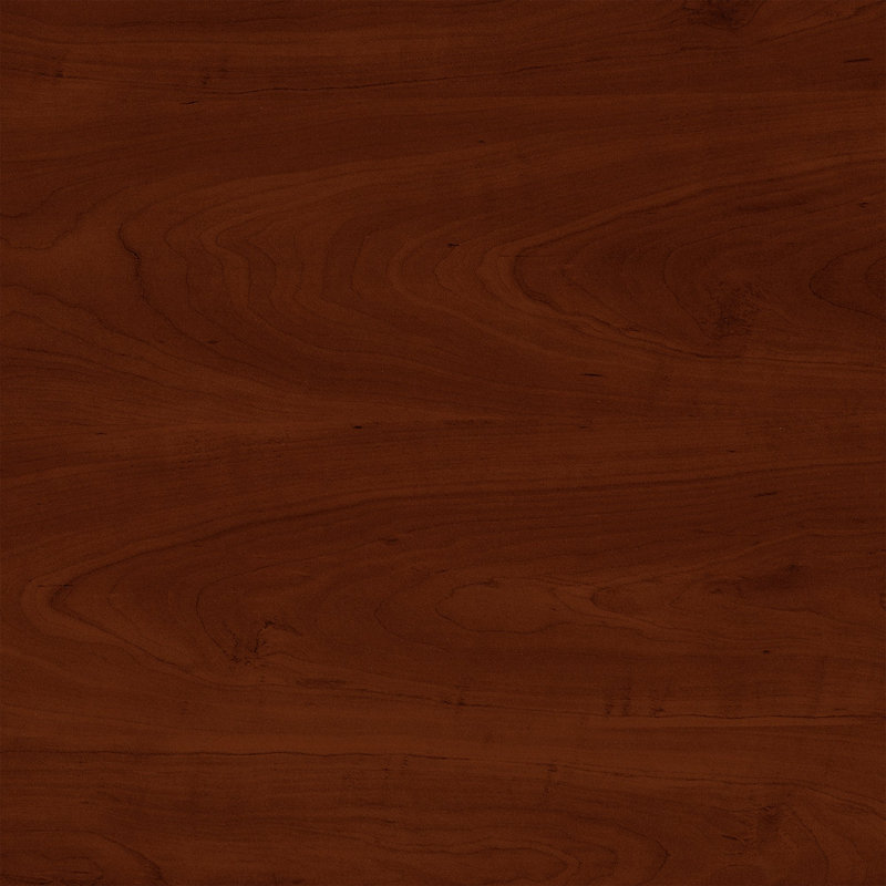Magomed 3 Piece Computer Desk Office Set, Hansen Cherry