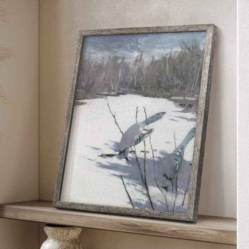 Reproduction encadrée vintage en bois massif CLxxix, H 11 po x l 9 po