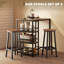 Counter Stool with Metal Frame