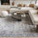 Machine Washable Oriental Gray Area Rug