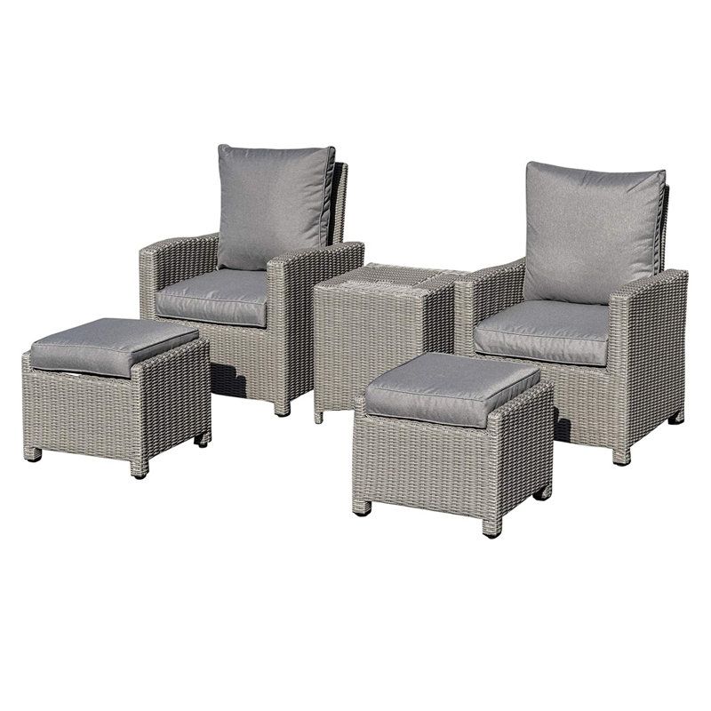 Hulme 2 Seater Rattan Conversation Set