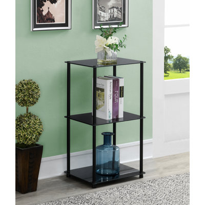 Beckett Three Tier Metal Base End Table by Ebern Designs