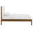 Olea Channel Tufted Boucle Solid Wood Platform Bed-105697898-105697897
